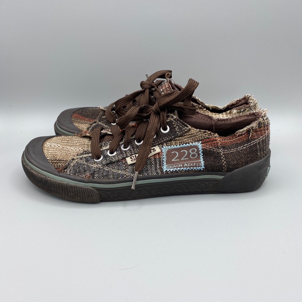 Skecher’s Beach Access Sneakers US Women’s 7 Brown SN 36763